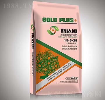 功能型顆粒水溶肥15-5-25-斯達姆-金倍豐
