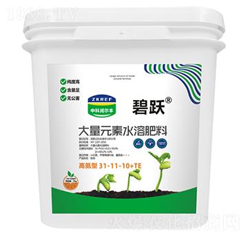 高氮型大量元素水溶肥料31-11-10+TE（桶）-碧躍-中科潤(rùn)爾豐