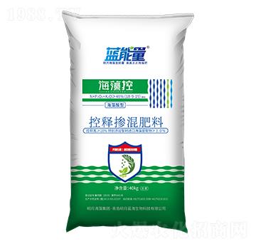 海藻酸型控釋摻混肥料18-9-19-海藻控-藍能量