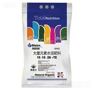 高鉀型量元素水溶肥料15-15-28+TE-普洛豐-季豐生物