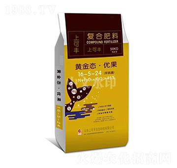 黃金態(tài)·優(yōu)果復合肥料16-5-24-中農三禾