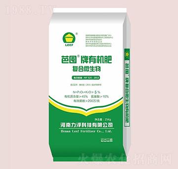 25kg復(fù)合微生物有機(jī)肥-芭囤-力浮科技