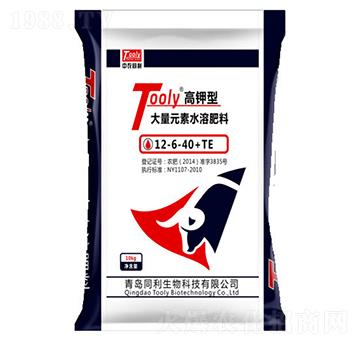 Tooly高鉀型大量元素水溶肥12-6-40+TE-同利生物