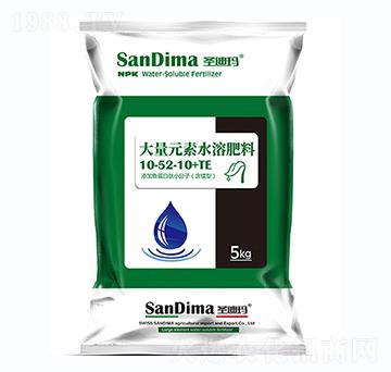 大量元素水溶肥10-52-10+TE-圣迪瑪-一撒寶來