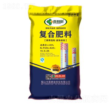 高塔造粒復合肥料15-5-25-喜耕田