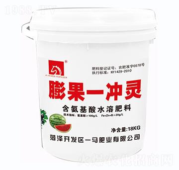 含氨基酸水溶肥料膨果一沖靈-一馬肥業(yè)