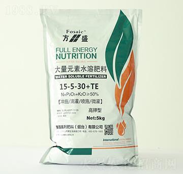 大量元素水溶肥料15-5-30+TE-綠展肥業(yè)