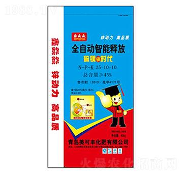 全自動智能釋放控釋肥25-10-10-美可豐