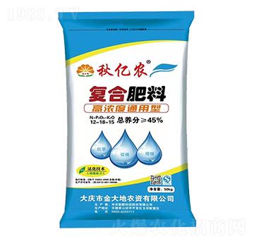 高濃度通用型復(fù)合肥料12-18-15-秋億農(nóng)-永利肥業(yè)