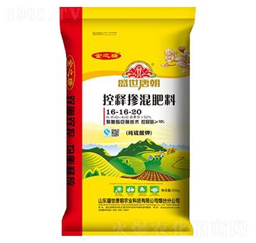 純硫酸鉀控釋摻混肥料16-16-20（黃）-盛世唐朝