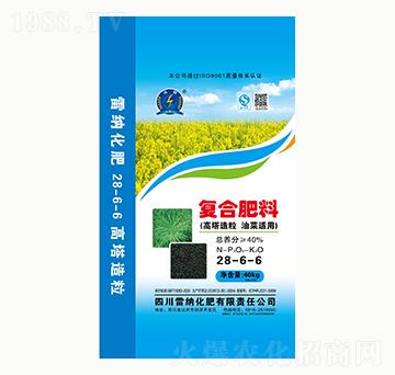 高塔造粒復合肥料28-6-6-雷納