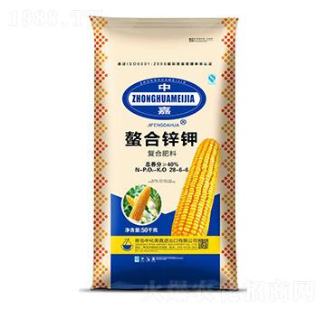 螯合鋅鉀復合肥料28-6-6-中化美嘉