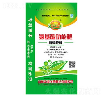 氨基酸功能肥復(fù)混肥料28-6-9-中港化肥