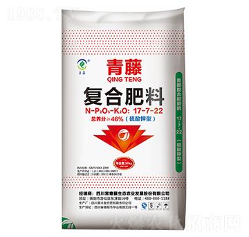 青藤復合肥料17-7-22-美豐化工