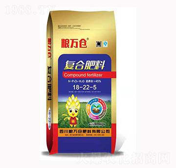 50kg復(fù)合肥料18-22-5-糧萬倉(cāng)肥料