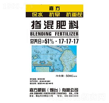 摻混肥料17-17-17-嘉方-益農農業(yè)