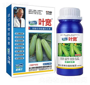西葫蘆專用葉面肥-多糖生物酶誘抗肽-葉寬-圣博爾生物