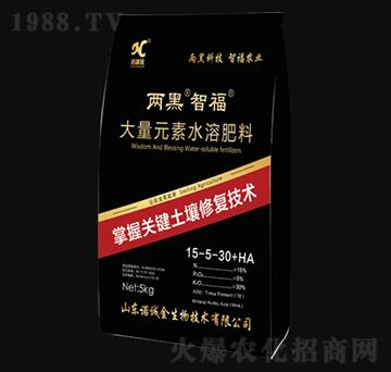大量元素水溶肥料15-5-30+HA-兩黑·智福-諾誠(chéng)金