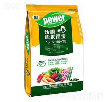 高鉀型大量元素水溶肥16-8-36+TE-沃根膨果鉀寶-康博肥業(yè)