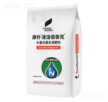 大量元素水溶肥6-4-40+2MgO+TE-速溶諾泰克-康樸