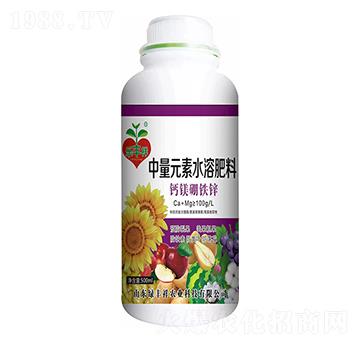 中量元素水溶肥料-鈣鎂硼鐵鋅-綠豐祥