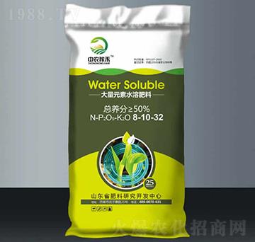 大量元素水溶肥料8-10-32-中農(nóng)大禹