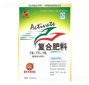 硫酸鉀型復(fù)合肥料13-17-15-豫中大化