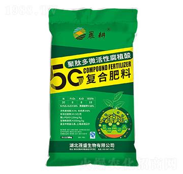 5G聚肽多微活性腐植酸復合肥料20-8-8-5G-晨耕-茂盛生物