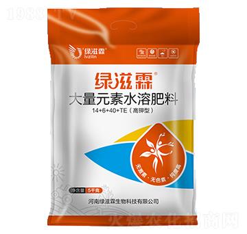 大量元素水溶肥料（高鉀型）-綠滋霖