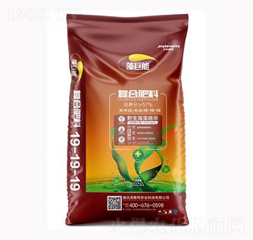 藻巨能復(fù)合肥料19-19-19-鄂中