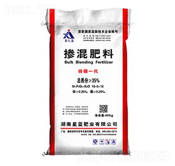 摻混肥料18-5-12-鋅硼一代-星藍(lán)肥業(yè)