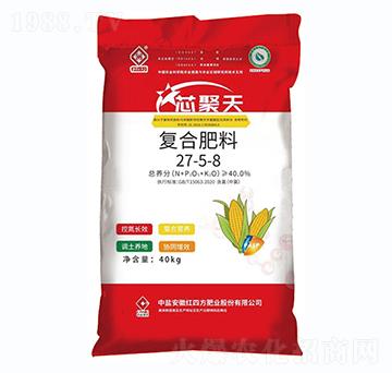 增效復合肥料27-5-8-芯聚天-紅四方