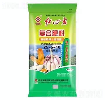 高塔硝銨磷鉀復合肥25-5-10-紅四方