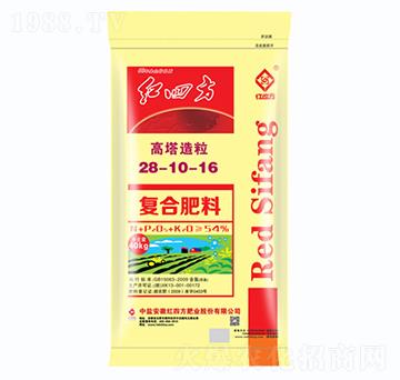 高塔造粒復(fù)合肥料28-10-16-紅四方