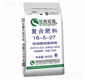 埃增酶硫酸鉀型復(fù)合肥料16-5-27-住商國(guó)際