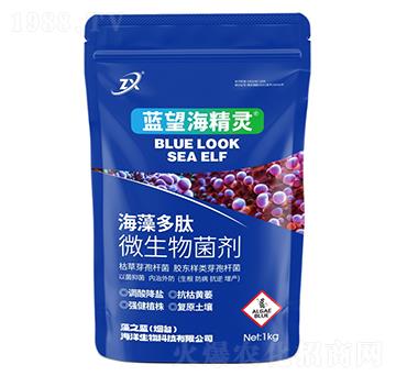 海藻多肽微生物菌劑-藍望海精靈-藻之藍