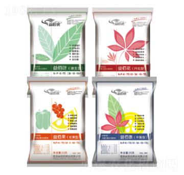 大量元素水溶肥料-益佰葉+益佰花+益佰果+益佰康-益佰農(nóng)肥業(yè)