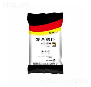 40kg大田型復(fù)合肥料26-11-12+TE-賽獅馬-凱美佳肥業(yè)