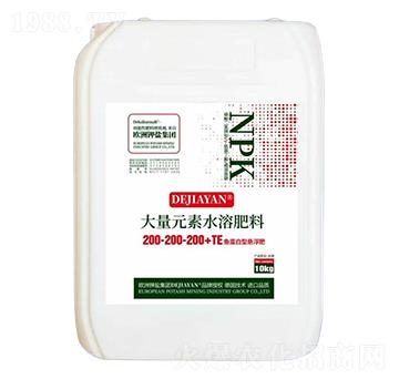 魚(yú)蛋白型懸浮大量元素水溶肥料200-200-200+TE-德鉀鹽國(guó)際