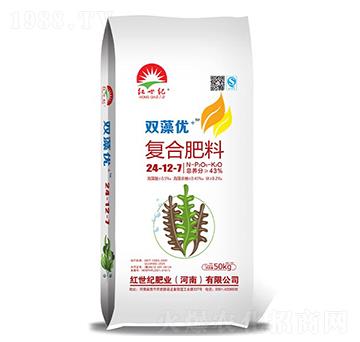 雙藻優(yōu)+復(fù)合肥料24-12-7-紅世紀(jì)