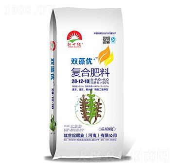 雙藻優(yōu)+復(fù)合肥料28-12-10-紅世紀(jì)