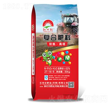 雙氮高塔復(fù)合肥料27-16-9-紅世紀(jì)