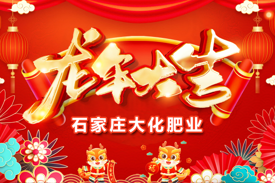 【石家莊大化肥業(yè)】祝全國人民在新的一年里年年有余、歲歲平安！